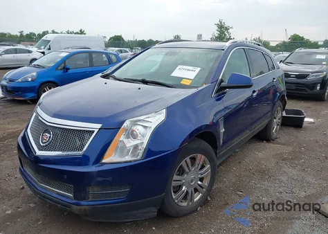 2012 Cadillac Srx Luxury Collection из США, поврежденный, VIN 3GYFNDE32CS517331